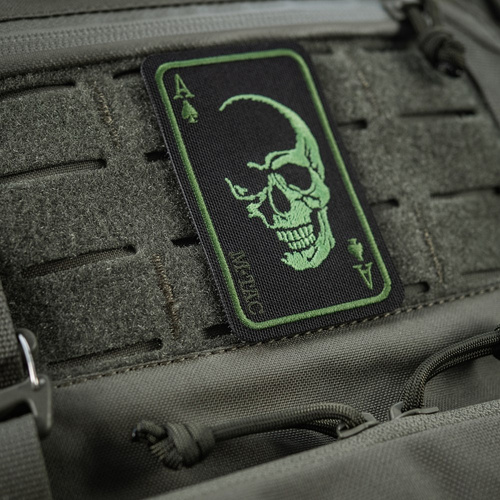 M-Tac - Morale Patch Face of War - Cordura - Чорний/Зелений - 51389201