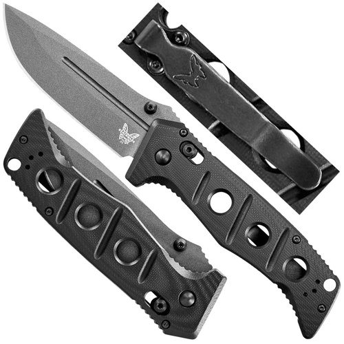 Benchmade - Складаний ніж Adamas - CPM CruWear - чорний - 275GY-1