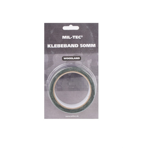Mil-Tec - Камуфляжна тканинна камуфляжна стрічка - Woodland - 15934020.  