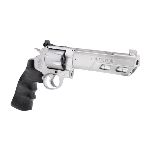 Umarex - Пневматична зброя Smith&Wesson 629 Competitor 6" CO2 - 4.5 мм - Diabolo - сріблястий/чорний - 5.8150