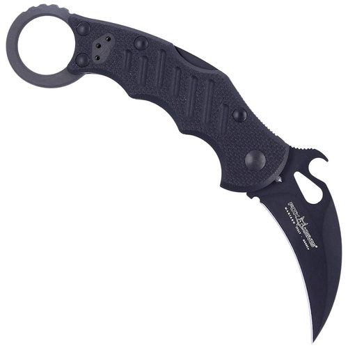 FOX - Складаний ніж Karambit - N690Co - чорний - FX-599 XT