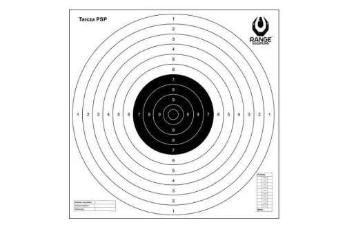 Range Solutions - Стрілецькі диски PSP TS-2 - 520 x 520 мм - 50 шт. - RAN-14-022077
