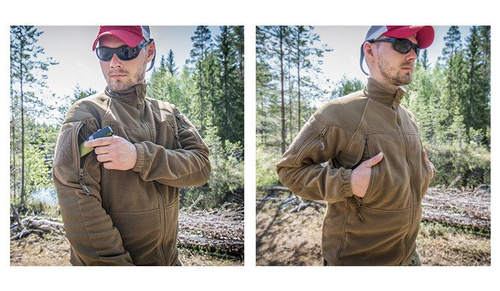 Helikon - Флісова толстовка Stratus® - чорний - BL-STC-HF-01