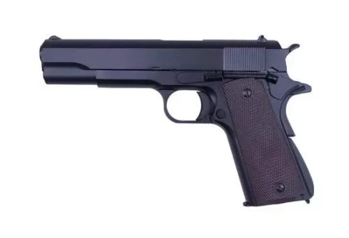 Kj Works - Репліка KP-1911 - Зелений газовий пістолет - Чорний - KJW-02-001354