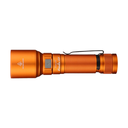 Fenix - Ручний ліхтар C7 LED - 3000 лм - 55200 кд - Строб - IP68 - Orange - C7STOR