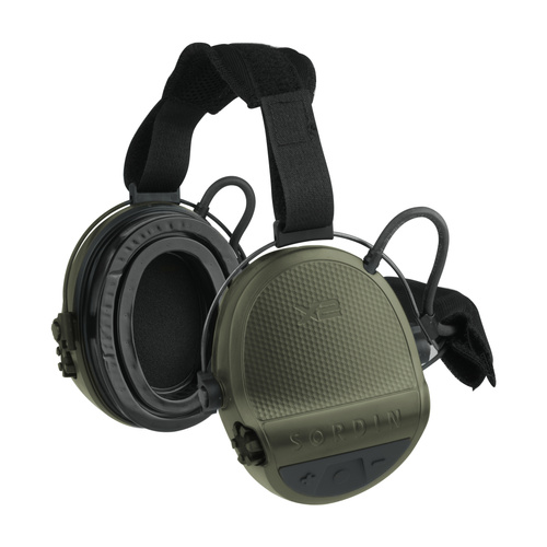 Sordin - Активні протишумні вкладиші Supreme X2 - на шию - гелеві вкладиші - Зелений - 301006-20G