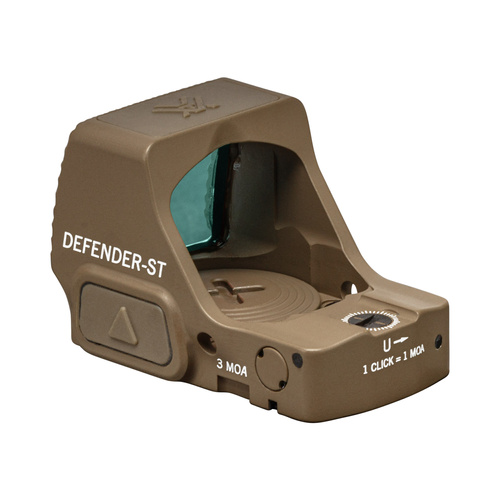 Vortex Optics - Червона точка Defender ST - 3 MOA - Tan - DFST-MRD3-T