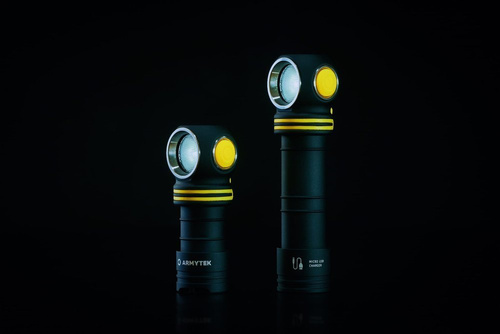Armytek - Акумуляторний ліхтар / налобний ліхтар Elf C2 - 1100 лм - холодне світло - F05103C