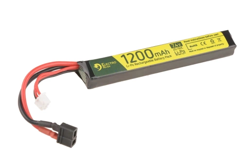 Electro River - LiPo акумулятор - 7.4V - 1200mAh - 25/50C - T-Connect - ELR-06-016967