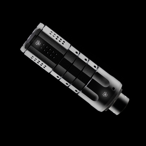 Strike Industries - Компенсатор для пістолета калібру 9 мм - Чорний - SI-PISTOL-LC-BK