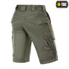 Тактичні шорти M-Tac - Aggressor Gen.II Flex - Polycotton - Dark Olive - 20014048.