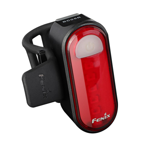Fenix - USB-C акумуляторний світлодіодний велосипедний ліхтар - червоний - 400 мАг - BC05R V2.0