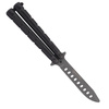 K25 - Тренувальний ніж Balisong - сірий - 36252