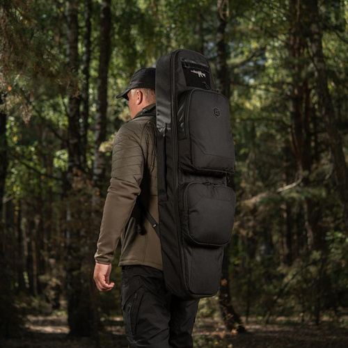 M-Tac - Рюкзак-чохол для рушниці Elite Hex - 105 см - чорний - 10167002