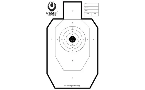 Range Solutions - Диски для стрільби в тирі - 500 x 700 мм - 50 шт. - 872-009