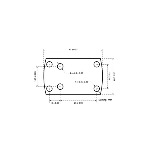 Vector Optics - Відкритий коліматор Frenzy-S 1x17x21 - MGT/RMS - Weaver - Чорний - SCRD-73