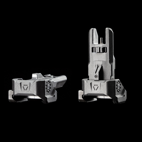 Strike Industries - Strike Polymer Backup Sights - складні - Picatinny - чорний - SI-SPBUS