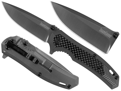 Kershaw - Складаний ніж з бахромою - чорний - 8310