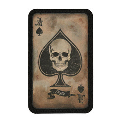 M-Tac - Нашивка Ace of Spades - Morale Patch - Чорний / Coyote - 51101005
