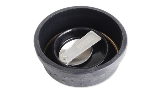 SIGG - Termos na żywność z miską i łyżką Hot&Cold Food Jar Brushed -  0.5 L - Srebrny - 8592.20