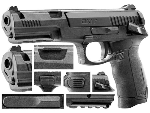 Пневматичний пістолет Umarex - DX17 - 4,5 мм Diabolo / BB - 5,8187