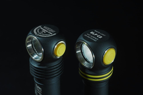 Armytek - Акумуляторний ліхтар / налобний ліхтар Elf C2 - 1100 лм - холодне світло - F05103C