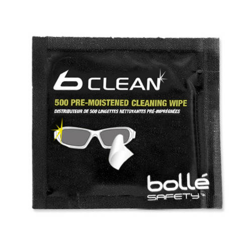 Bolle - Зволожені серветки для очищення окулярів B-Clean - 500 штук - PACW500