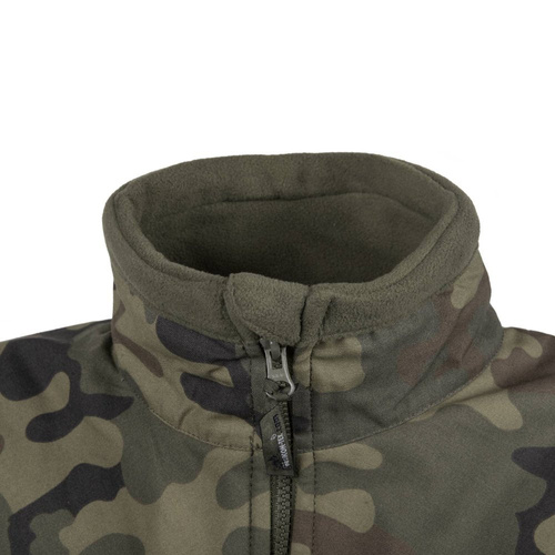 Helikon - Толстовка флісова піхотна - Black/PL Woodland - BL-INF-HF-17