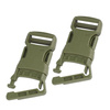 Tasmanian Tiger - Пряжки SR 25 Safety QA - 2 шт - Оливковий - 7278.331