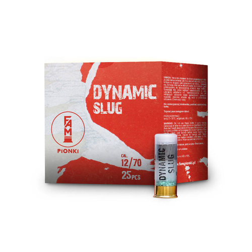 Куля дробова FAM Brenekke 12/70 Dynamic Slug 28 г - 25 патронів - AMU000534