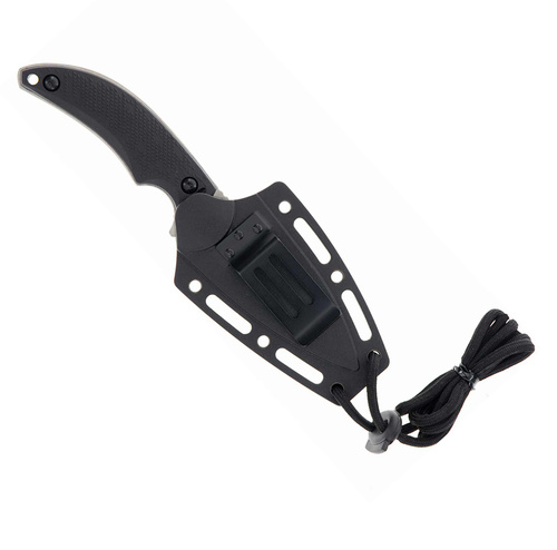 Schrade - Ніж для виживання гадюки Adder- AUS-10 - чорний - 1182521