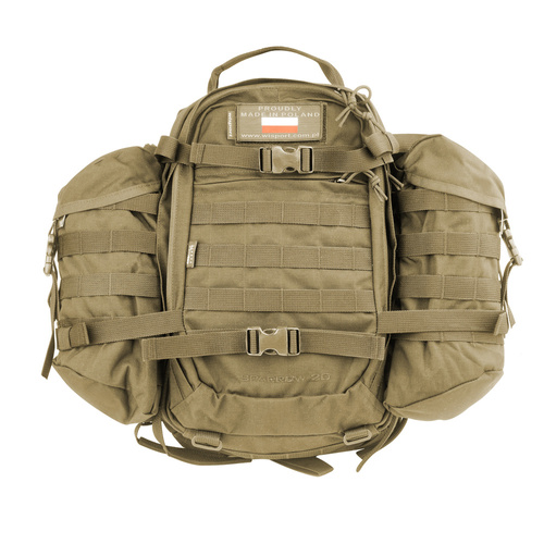 WISPORT - Рюкзак Sparrow 20 II з двома боковими кишенями - 20 + 10 л - Coyote