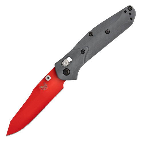 Benchmade - Тактичний ніж 945RD-2401 Mini Osborne LE - CPM-S90V - червоний - 945RD-2401