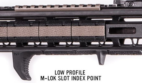 Magpul - Накладка на рукоятку M-LOK® Hand Stop Kit - полімерна - чорна - MAG608