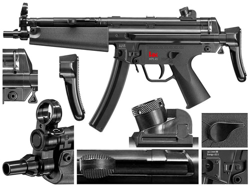 Umarex - репліка пістолета-кулемета Heckler&amp;Koch MP5 A5 - EBB - 2.6311