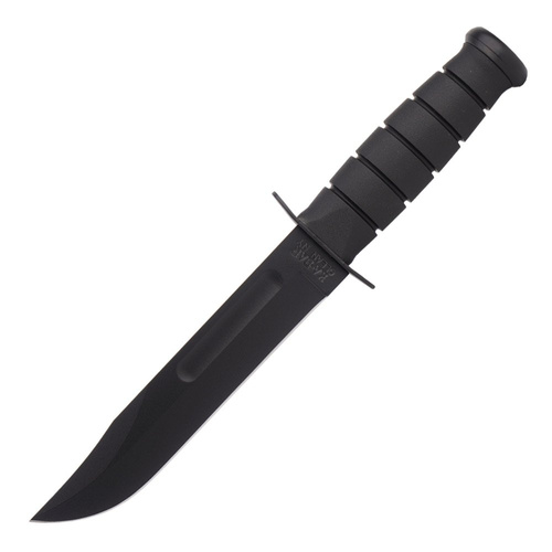 Ka-Bar 1213 - Військовий ніж - чорний - піхви з пластику GFN