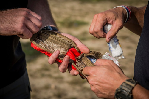 Helikon - Аптечка Mini Med Kit® - Нейлон - адаптивний зелений - MO-M05-NL-12