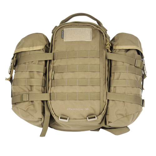 WISPORT - Рюкзак Sparrow 16 з двома боковими кишенями - 16 + 10 л - Coyote