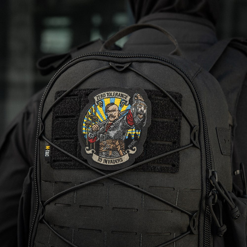 M-Tac - Нашивка Zero Tolerance - Вишивка - Cordura 500D - Yellow/Blue - 51490002