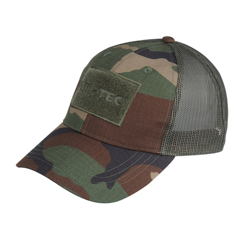 Mil-Tec - Бейсболка далекобійника Trucker Baseball Cap - Woodland - 12318520
