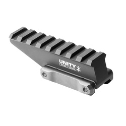 Unity Tactical - кріплення FAST Absolute Riser - Picatinny - Алюміній - Чорний - FST-RAB