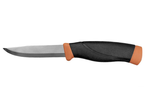 Morakniv - Ніж для важких умов експлуатації Companion - 12C27 - чорний / помаранчевий - 13260