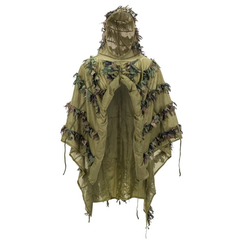 Helikon - Камуфляжний костюм Leaf Ghillie Poncho® - US Woodland - PO-LFG-PO-03