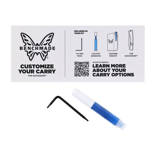 Benchmade - Складаний ніж 315BK Successor - M390 - Синій - 315BK
