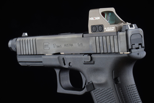 Holosun - Коліматорний приціл HS407K Open Reflex SubCompact Pistol Sight - FDE - HS407K-X2-FDE
