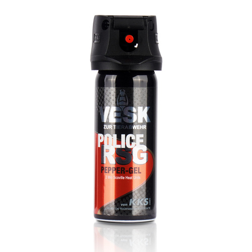 KKS VESK - Газовий балончик RSG Police Gel - 2 000 000 SHU - Stream - 50 мл - 12050-G
