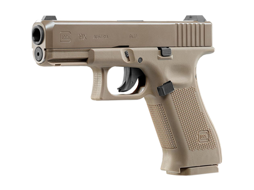 Umarex - Пневматична гвинтівка Glock 19X - Металевий замок - 4,5 мм - Coyote - 5.8368