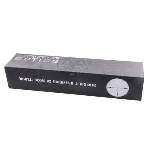 Vector Optics - Приціл Forester 2-10x40 SFP - Чорний - SCOM-02