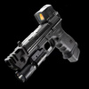 Strike Industries - Пластина кріплення прицілу Strike RMR до ACRO - Glock RMR - чорний - SI-ACRO-RMR