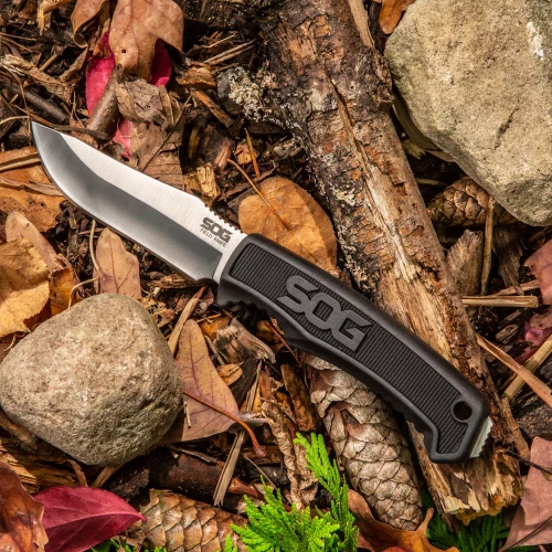 SOG - Мисливський польовий ніж - Full Tang - чорний - FK1001-CP.